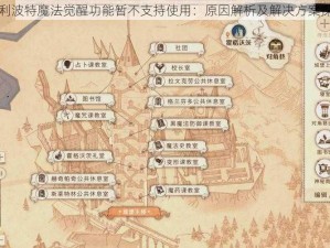 哈利波特魔法觉醒功能暂不支持使用：原因解析及解决方案探讨