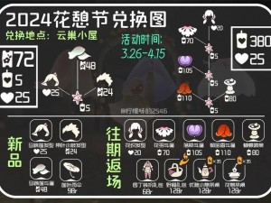 光遇2024花憩节全新兑换图精彩分享：一览璀璨星光与繁花盛景的浪漫邂逅