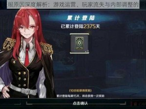 魔女兵器关服原因深度解析：游戏运营、玩家流失与内部调整的多角度探究