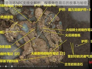 艾尔登法环NPC支线全解析：探索角色背后的故事与秘密之旅