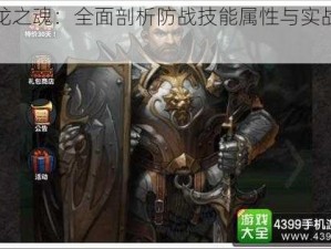 魔龙之魂：全面剖析防战技能属性与实战详解