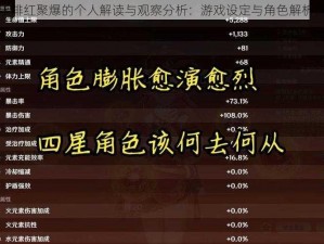 关于绯红聚爆的个人解读与观察分析：游戏设定与角色解析探讨