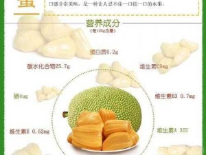 亚精产品一三三菠萝蜜：口感鲜美，营养丰富，具有浓郁的热带风味