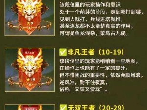 《英雄联盟》排位上分攻略：详细解析从青铜到王者的晋级之路