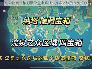 幻塔隐藏宝箱彩蛋位置全解析：探索之旅的宝藏汇总