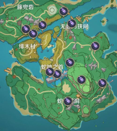 原神鬼兜虫高效采集路线攻略:探索最佳采集点,轻松获取珍贵资源