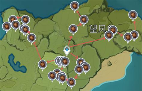 原神松果分布攻略:寻找大量松果的位置指南,探索最佳采集地点