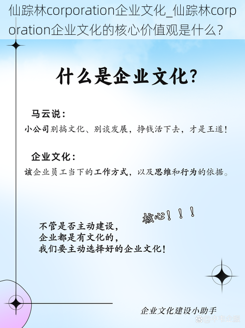 仙踪林corporation企业文化_仙踪林corporation企业文化的核心价值观是什么？