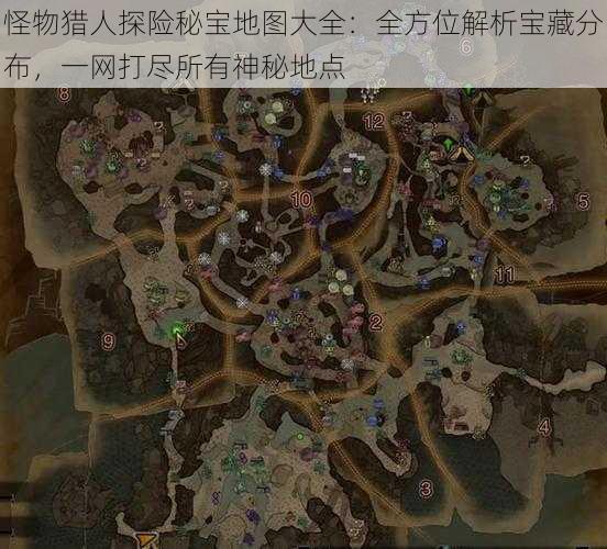 怪物猎人探险秘宝地图大全：全方位解析宝藏分布，一网打尽所有神秘地点