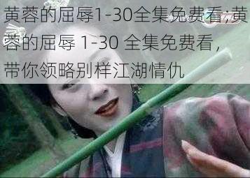 黄蓉的屈辱1-30全集免费看;黄蓉的屈辱 1-30 全集免费看，带你领略别样江湖情仇