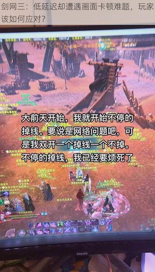 剑网三：低延迟却遭遇画面卡顿难题，玩家该如何应对？