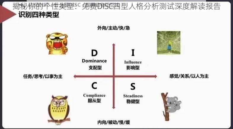 揭秘你的个性类型：免费DISC四型人格分析测试深度解读报告