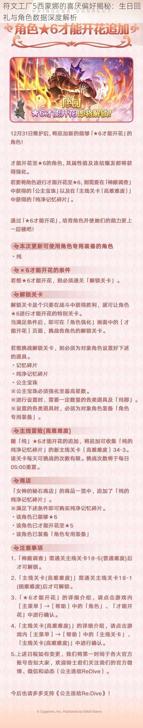 符文工厂5西蒙娜的喜厌偏好揭秘：生日回礼与角色数据深度解析